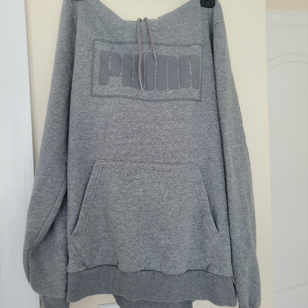 PUMA Grey hoodie size S
